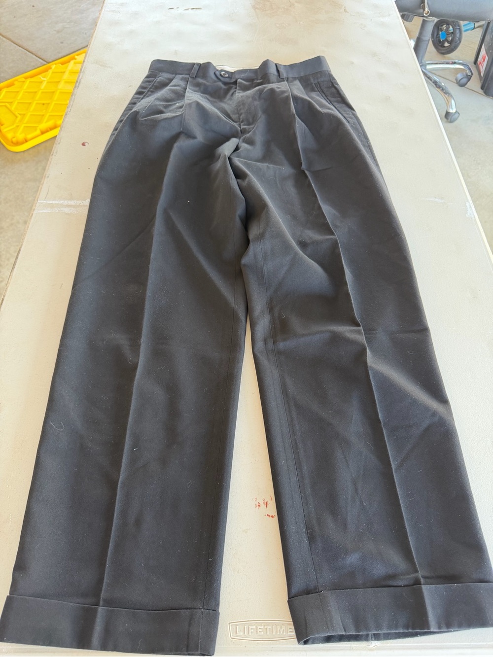Braggi By Louis Raphael Pleated Front Dress Pants